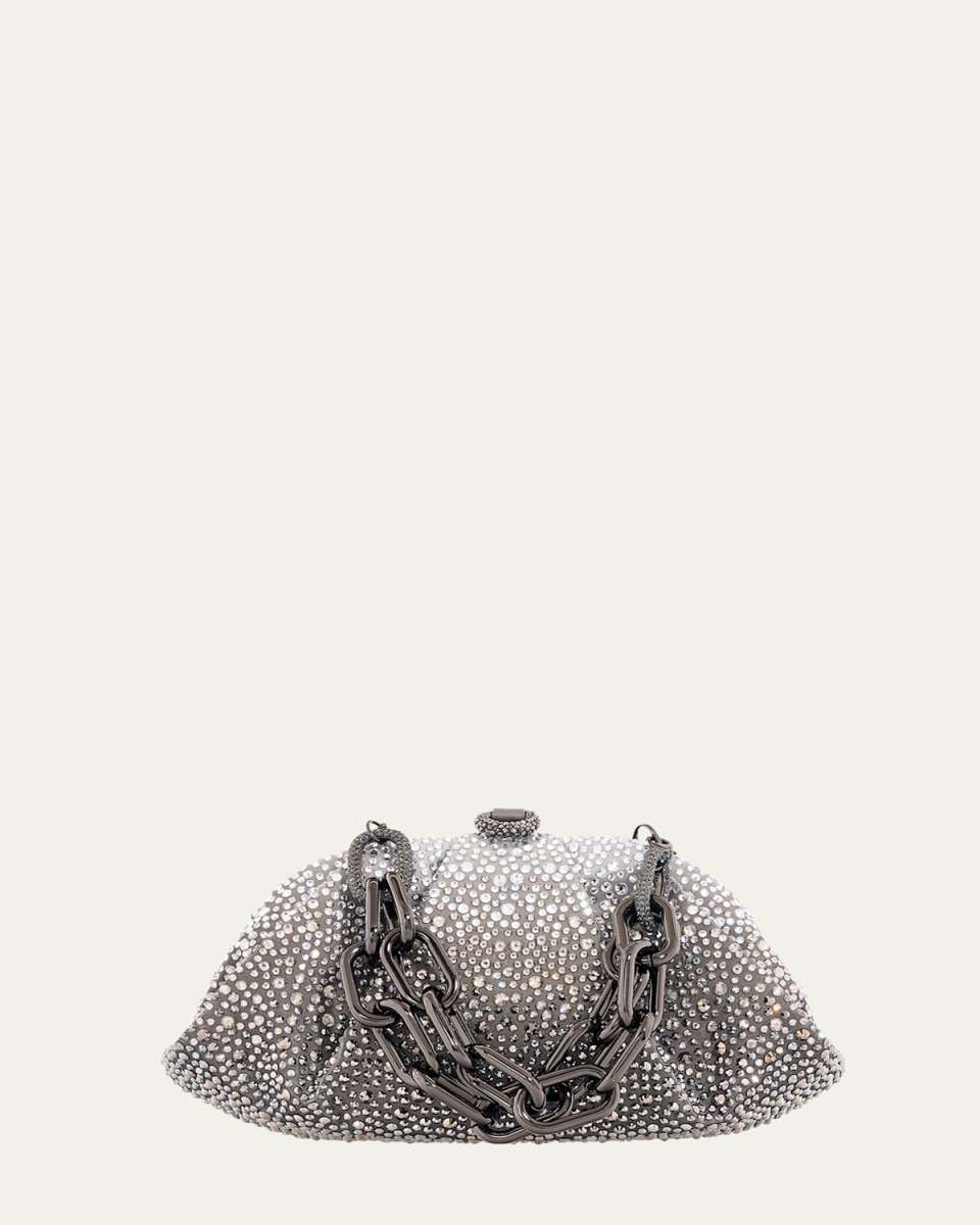 Gemma Crystal Top-Handle Bag